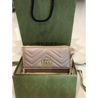 ราคา New ! Gucci marmont long wallet อปก ถุงผ้า การ์ด กล่อง (16680304843)