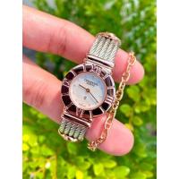 ราคา Like new Charriol st. Tropez white MOP diamonds pink gold (24375863496)