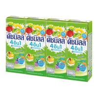 ราคา ดัชมิลล์ 4อิน1 ไมโคร แอคทีฟ โยเกิร์ตพร้อมดื่มยูเอชที รสผลไม้รวม 165 มล. x 24 กล่อง (28614578681)