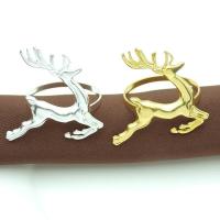 ราคา พร้อมสต็อกโลหะผสมแหวนผ้าเช็ดปากคริสต์มาสสไตล์ตะวันตกทันสมัยเรียบง่ายเงินทองผ้าเช็ดปากแหวนผ้าเช็ดปากหัวเข็มขัดกวางผ้าเช็ดปาก 6อู (42825892277)