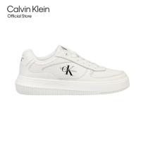 ราคา CALVIN KLEIN รองเท้าผ้าใบผู้หญิง Malmo Meta Sneakers รุ่น YW01890 0K4 - สีขาว (25591304209)