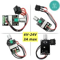 ราคา PWM Control Motor 3A Max บอร์ดควบคุมความเร็วมอเตอร์ DC พร้อมสวิตช์กลับทางหมุน 6-24V 3A (54000585904)