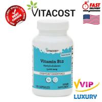 ราคา วิตามินบี 12 Vitacost Vitamin B-12 Methylcobalamin 5000 mcg 100 Capsules exp02/25 (25362591505)