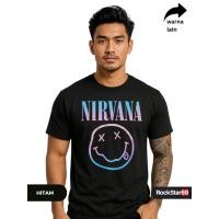 ราคา เสื้อยืดวง Nirvana สําหรับผู้ใหญ่ S–7XL Jumbo Big Size & เด็กอายุ 2-13 ปี – ผ้าฝ้ายหวี 24s พรีเมี่ยม | ชุดครอบครัวคู่ ตัวเลือก 9 สี (44026586453)