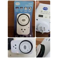 ราคา TECSTAR ปลั๊กไฟตั้งเวลาเปิดปิดอัตโนมัติ 24 ชั่วโมง ขนาด 15 A 3600 วัตต์ ตั้งเวลาเปิด ปิด สลับกันได้ตลอดเวลา ทั้งวัน (15362445503)