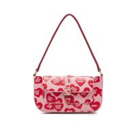 ราคา Jelly Bunny Fond S กระเป๋าสะพายไหล่ Heart Pattern Hearts Love Valentines Day สีชมพู แดง Y2K (17098212874)