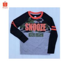 ราคา เสื้อแขนยาวเด็ก ลายทหาร ใส่สบาย (5415258343)