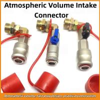 ราคา เครื่องอัดอากาศบรรยากาศเหล็กขนาดเล็กปืนใหญ่วาล์วไอดีหนารถบรรทุกกระบอกเก็บแก๊สแรงดันสูงวาล์วไอดีข้อศอกข้อต่อเสียบอย่างรวดเร็ว (49301122910)