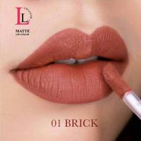 ราคา Lip lover ลิปเลิฟเวอร์ เนื้อแมทช์ สี 01 ติดทน กันน้ำ ไม่ลอก (5683131837)