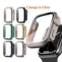 ราคา ใหม่ เคสอัพเกรดนาฬิกาข้อมืออัลตร้าวอทช์ เปลี่ยนสีได้ สําหรับ iWatch 40 มม. 44 มม. 41 มม. 45 มม. (19878329816)