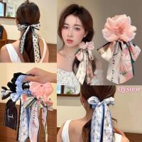ราคา QY.Shop สินค้าราคาพิเศษ ยางรัดผม ดีเทลแต่งโบว์สไตล์ดาหลีโคเรียสไตล์ มินิมอล "VO-39" (26391014411)