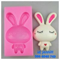 ราคา Mold(m62) ซิลิโคน กระต่าย ซิลิโคนทนความร้อน นึ่งได้ อบได้ (975845802)