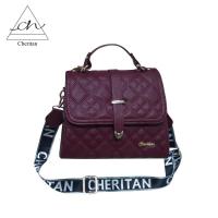 ราคา Cheritan กระเป๋าสะพายข้าง รุ่นB9-86 กระเป๋าหนังPU เชอริตัน (4313999652)