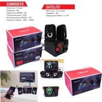 ราคา OKER Speaker Bluetooth SP-8038 ลำโพงคอมเสียบไฟตลอดเวลา (11360860466)