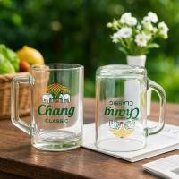 ราคา แก้วเบียร์ แก้วกินเบียร์ 300ml แพ็ค 6ใบ แก้วเบียร์ช้าง แก้วเบียร์ใหญ่ รุ่น UG-307 (47301552799)
