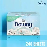 ราคา Downy Fabric Softener Dryer Sheets, Cool Cotton, 240 Count (24652293602)