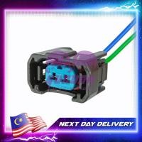 ราคา 2 Pin Honda CRV Civic K20A K20 หัวฉีดน้ํามันเชื้อเพลิงขั้วต่อซ็อกเก็ตไฟฟ้า Made in (44174605480)