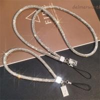 ราคา เดลเมอร์วู เชือกเส้นเล็กโทรศัพท์ พลอยเทียม,เต็มเพชรข้อมือโซ่เพชรโทรศัพท์เชือกเส้นเล็ก,แขวนคอป้องกันการสูญหายเพชรจี้สั้นมือถือโซ่อุปกรณ์โ (50101475377)
