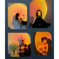 ราคา CODโคมไฟ Led โคมฉายสายรุ้ง พระอาทิตย์ตก โปรเจคเตอร์ Tiktok Rainbow Sunset Projection Lamp โคมไฟโปรเจคเตอร์ ไฟตกแต่งห้อ (3687296144)