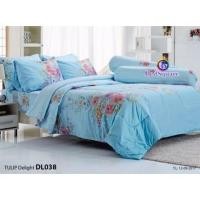 ราคา DL038: ผ้าปูที่นอน 3.5/5/6 ฟุต พิมพ์ลาย/Tulip Delight (6761972166)