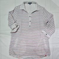 ราคา พร้อมส่ง เสื้อยืด คอโปโล ลายทาง ของแท้ PORTLAND (SMALL) cotton 100% ใส่ทำงาน ใส่เที่ยวได้ ไม่มีเอ้าท์แน่นอน (13103420051)
