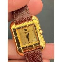 ราคา SEIKO QUARTZ JAPAN 4เหลี่ยม เรือนทอง Lady ของแท้ มือสอง สภาพดี (57702511969)