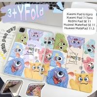 ราคา เคสพับYกันกระแทก เคสกันกระแทกสุดน่ารักfor Xiaomi Pad 6/6Pro Redmi Pad SE 11นิ้วXiaomi Pad 7/7Pro Huawei MatePad SE/11.5 (26589361088)