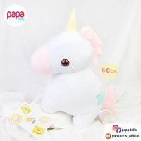 ราคา ยูนิคอร์น ตุ๊กตายูนิคอร์น ม้ายูนิคอร์น Unicorn - Yumekawa 40cm มือ1 ของแท้จากญี่ปุ่น Papadolls (9832859556)