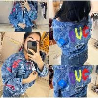 ราคา เสื้อแจ็กเก็ตยีน นําเข้า พรีเมี่ยม (19586323680)