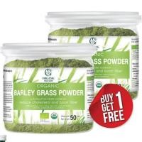 ราคา ผงใบอ่อนข้าวบาร์เลย์ ออร์แกนิค ขนาด 50 กรัม (1 แถม 1) / 1 กิโลกรัม ( Organic Barley Powder ) (2207805912)