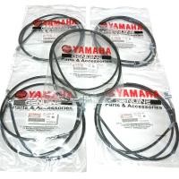 ราคา ขายส่ง (5 ชิ้น) สายเบรคหลัง Yamaha Mio sporty Mio Smile Mio Soul GT Fino Nouvo Part Code 5TL (49052185889)