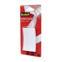ราคา เทปหนามเตย เหลี่ยม 3M 1 นิ้ว x 3 นิ้ว สีขาว (5296698907)
