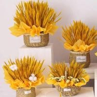 ราคา ผลิตภัณฑ์ใหม่พร้อมสต็อกธรรมชาติโกลเด้นหูข้าวสาลีเปิดข้าวบาร์เลย์แห้งดอกไม้อภิบาลห้องนั่งเล่นตกแต่งดอกไม้แห้งการจัดดอกไม้ตกแ20251124 (50552022277)