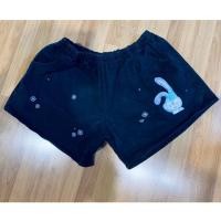 ราคา กางเกงสาวอวบขาสั้น คนอ้วน ไซส์ใหญ่ เอวยืดได้ 40-48 นิ้ว ยาว 17 นิ้ว สีดำ มีลายปักการ์ตูน ผ้าหนา ของมือสอง (24358921454)