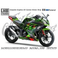 ราคา สติ๊กเกอร์แต่งลายรถ KAWASAKI NINJA 300 ลาย Devil (24727877096)