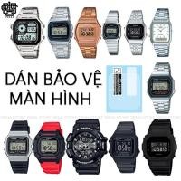 ราคา Combo 03 ฟิล์มกันรอยหน้าจอสําหรับ Casio AE-1200, DW-5600, LA670, LA680, B640, A158, AQ-230, A168, ,W-218, A700 (24927929815)