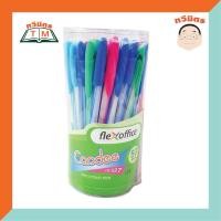 ราคา ปากกาลูกลื่น 0.6 มม. FlexOffice รุ่น FO-027 (50ด้าม) (12705252471)