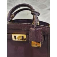 ราคา มือ 2 กระเป๋า Michael Kors Crossbody หนัง สีม่วงเข้ม (8915079543)