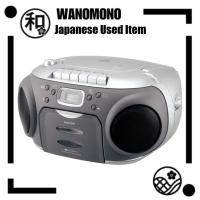 ราคา [Used Item] Koizumi CD radio cassette player, AM/FM, wide FM compatible, silver, SAD-4944/S Ship from Japan [Japanese Quality] (27535227327)