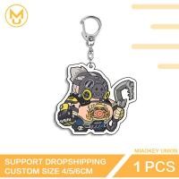 ราคา MIAOKEY UNION Overwatch ที่น่าสนใจประณีตคุณภาพสูง Edgy Chic คู่ตลกด้านพวงกุญแจอะคริลิคสําหรับกระเป๋าเป้สะพายหลังเสื้อผ้าหมวกเครื่องประดับ (44067682186)
