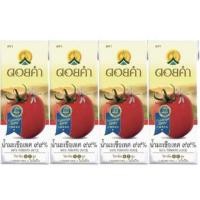 ราคา ดอยคำ น้ำมะเขือเทศ 99% - 200 มล. X 4 กล่อง (7018220231)