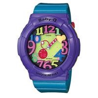 ราคา ลดเพิ่ม 330 ใส่โค้ด INCZ8H3 ﻿Casio Baby-G นาฬิกาข้อมือ Purple/Blue สายเรซิ่น รุ่น BGA-131-6BDR (4241363153)
