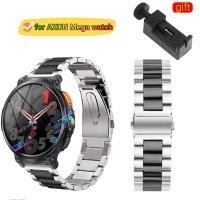 ราคา สาย AXON Mega Smart Watch สายโลหะสําหรับสาย AXON Mega Watch สายรัดข้อมือแบบสปอร์ต (29267496012)