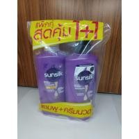 ราคา แชมพู ซันซิล แพ็คคู่ ขวดสีม่วง หัวปั๊ม 325 ml (46750621559)