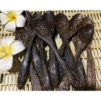 ราคา ช้อนตักทำจากไม้ตาลแท้ 100% เหมาะสำหรับตักไอศครีมสลัด เคลือบเงาด้วยวิธีธรรมชาติปลอดภัยไร้สารเคมี (7434863086)