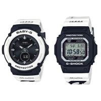 ราคา Casio Baby-g/G-shock รุ่น Love The Sea And The Earth BGA-2700K-1A,GW-M5610K-1 (7252390877)