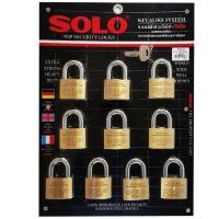 ราคา กุญแจSOLO คีย์อะไลท์ ระบบลูกปืน รุ่น4507N 10 ตัวชุด (9587086989)