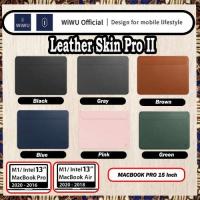 ราคา WIWU Skin Pro II หนัง PU แขนกันน้ํา MacBook Air M1 13 Pro 15 (43610295766)