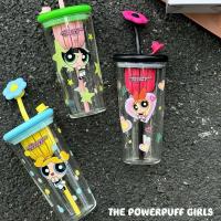 ราคา Arttoy.stories9 - แก้วน้ำ power puff girls ตัวฮิต ตัวดัง ในตอนนี้ไม่มีไม่ได้แล้ว ( 760 ml ) (29182670622)