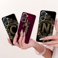 ราคา สําหรับ Vivo V2332 Y03 Y03T หรูหราตัวอักษรเริ่มต้น Soft Slim เคสโทรศัพท์สําหรับ Vivo Y18 Y18e Y18i Y37 Y37 Y37M IQOO Z9 Lite Capa (29193306252)